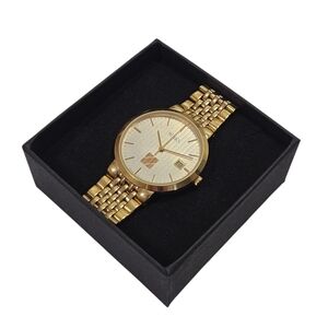 Birks Vintage Men’s Gold Tone Dress Watch 7" Wrist